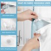 Nesphy No Hook Nautical Blue Sea Turtles Shower Curtain with