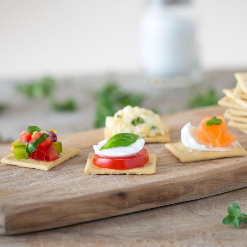 Jovial Organic Sourdough Einkorn Everything Crackers - Sourdough Crackers for