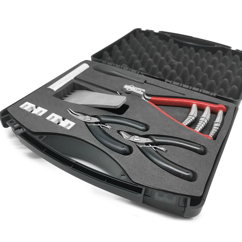 Badminton Racket Stringing Combo Tools with Starting Clamp Stringing Hook