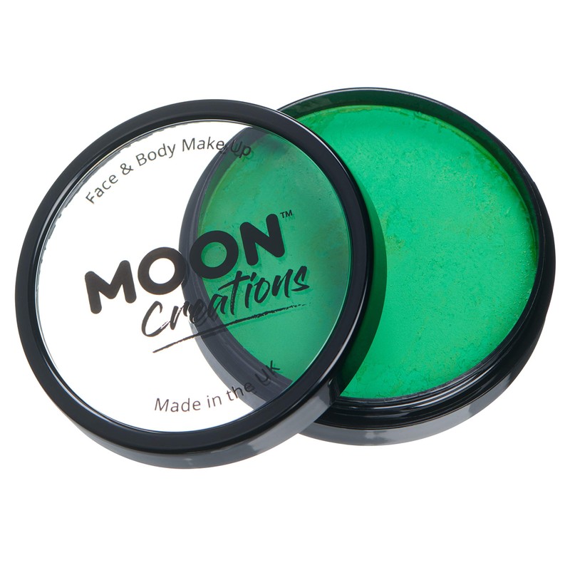 Moon Creations - Professional water-activated face paint - light green