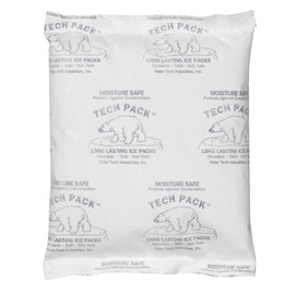 Cold Pack, 4 in. L, 6-1/2 in. W, PK18