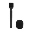 Wireless Mic Handheld Adapter with Windshield Foam Lightweight Interview Microphone