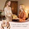 4 Pcs Sombrero de Satén para Dormir,Gorro Rizado Ajustable |