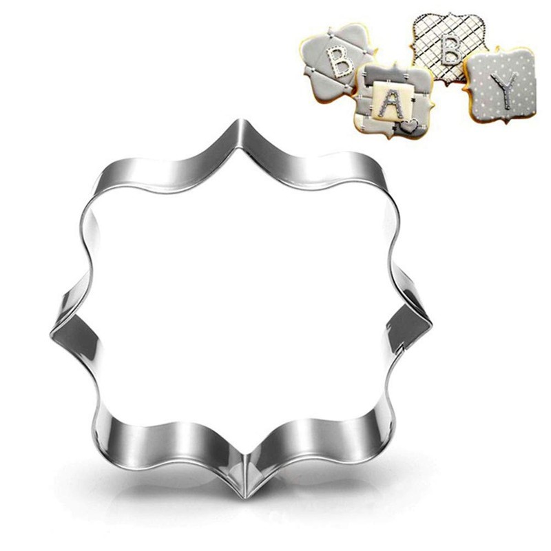 Cookie Cutters Set of 4 Stainless Steel Cookie Cutters Square