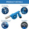 ELSOON Electric Bellows Portable Fireplace Tools 12V 5000 RPM Fan