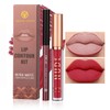 YOUNG VISION Liquid Lipstick & Lip liner Combo Set, Matte