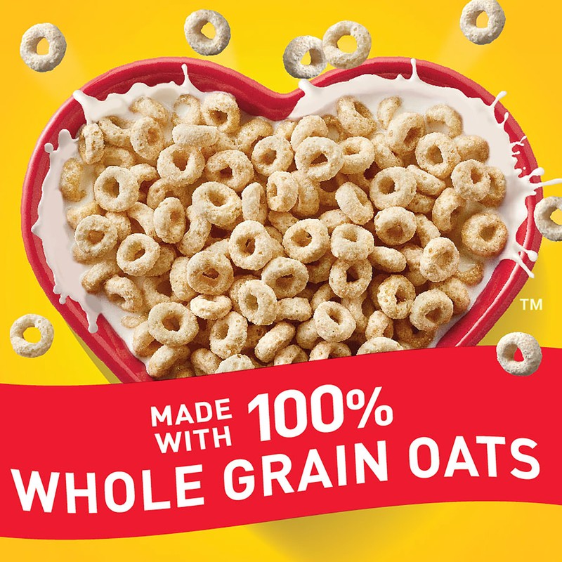 Frosted Cheerios, Heart Healthy Cereal, Large Size, 13.5 oz