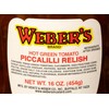 Weber's Hot Green Tomato Piccalilli Relish and Hot Texan Sandwich