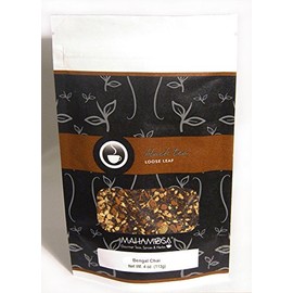 Mahamosa Black Chai Tea Loose Leaf (Looseleaf)- Bengal Chai 4 oz