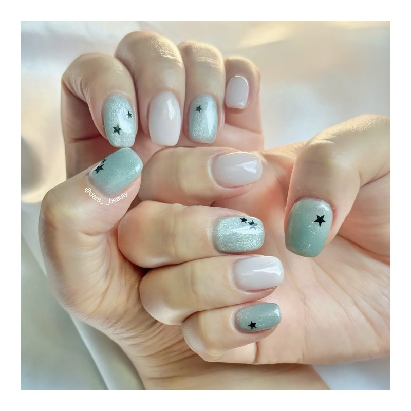 Dara Beauty August 2025 Art of the MonthMagnetic Star Nail❣