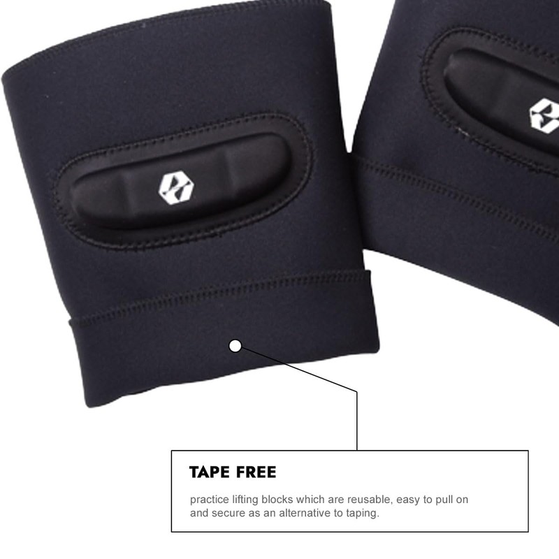 Body Armour NZ Rugby Union Lifting Blocks (Pair) Black -