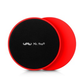 Mr. Pen- Core Sliders for Working Out, 2 Pack, Red, Dual Sided, Exercise Sliders Fitness Discs, Strength Slides, Fitness Sliders, Floor Sliders for Workout Sliders Disc, Gliding Discs for Exercise