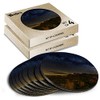 8 x Round Coasters - Milky Way Brecon Beacons Wales