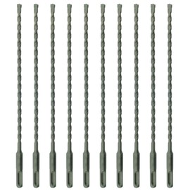 10 x SabreCut SDSD65_10 6.5mm x 310mm PGM Approved SDS Plus Drill Bits for Stone Concrete Brick