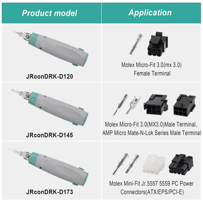 JRready ST6491 3.0/4.2mm Pitch Two Types 2 4 6 8