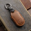 Smasol Sankyo Aluminum Genuine Leather Key Case, Entrance Door, Remote
