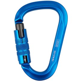 LACD Unisex - Adult HMS Trilock Big Blue Normal Carabiner, Plain