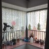 Spring Tension Rods, Adjustable Spring Loaded Expandable Small Curtain Tension