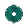 5PCS Multifunctional Cutting Saw Blade OD100mm ID20mm Green Angle Grinder