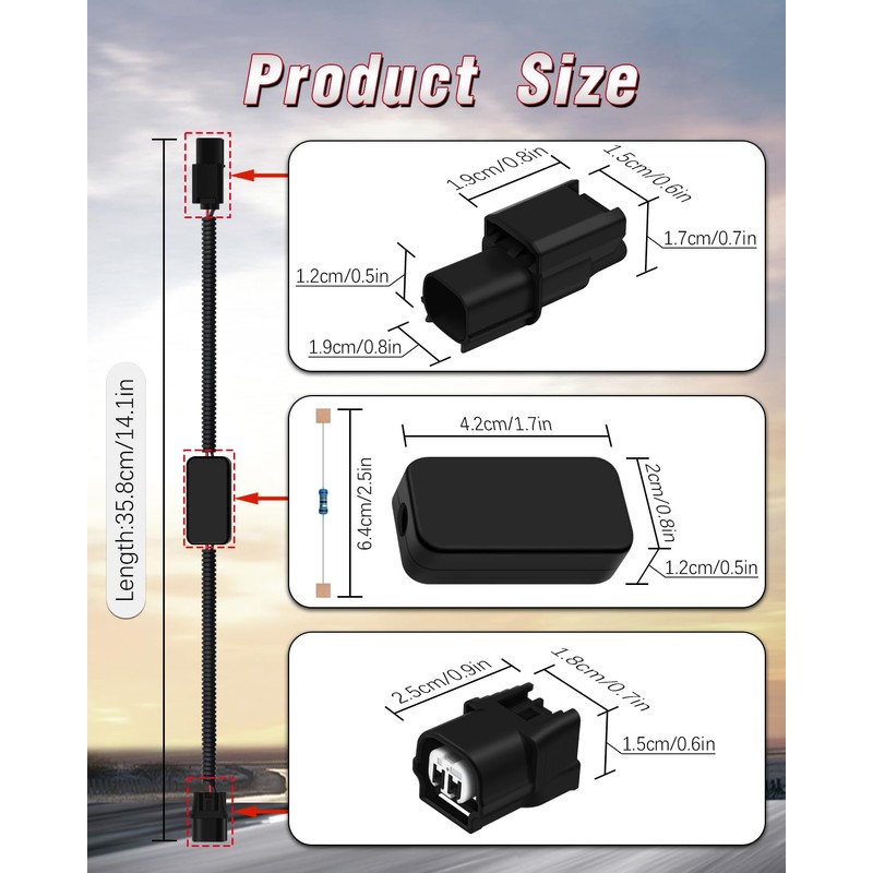 YEZriler VCM Muzzler Tuner 2 Compatible Harness Disable Kit, Replacement