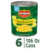 DEL MONTE Golden Sweet Whole Kernel Corn, Canned Vegetables, 6
