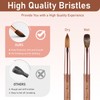 Acrylic Nail Art Brush Size 18, 100% Pure Kolinsky Hair