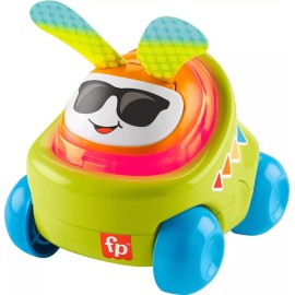 Fisher-Price Baby Learning Toy DJ Buggy Push-Along Car with Green