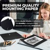 Dunwell Art Portfolio 9x12 Folder (Ruby), Black Mounting Paper, Portfolio