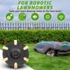 Dwafill Robot Lawnmower Blade Plate + 6 Blades, Compatible with
