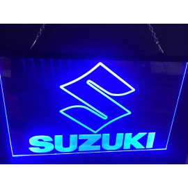Suzuki Motorcycle Led Neon Light Sign Garage  Game Room Man Cave