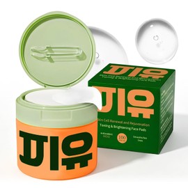 Original Renewal & Rejuvenation Toner Pads，Almohadilla de Colágeno, Tónico Facial con Centella Asiática, Antienvejecimiento, Minimizador de Poros, Cuidado de la Piel Sensible -100 PIECES/caja