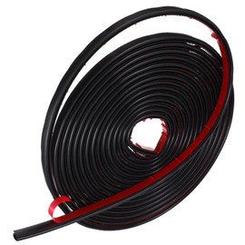 BIUDECO Sealing Strip Black Under Door Draft Stopper Door Seal Strip Weather Stripping Door Seal Window Seal Kit Window Strip Sealing Door Soundproofing Sealing Strip for Doors and Windows