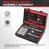 gomjet M11X1.25 Metric Thread Repair Kit, with M11X1.25X28.2MM Stainless Steel