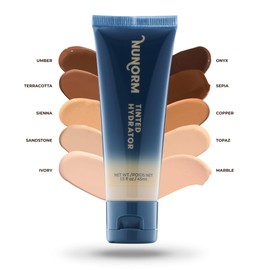 Men’s Tinted Moisturizer for Face - Waterbased Tinted Facial Hydrating Moisturizer with Lightweight & Buildable Coverage - Blurs Imperfections & Evens Skin Tone 06-Bronze
