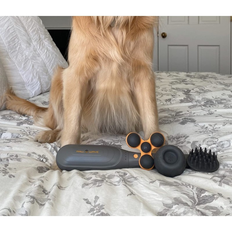 PAW WAVE PERK Percussion Pet Massager for Dogs and Cats