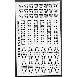 Dollhouse miniature DIY laser cut 1/12th scale phalaenopsis orchid flower