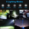 Rechargeable LED Flashlights 30W 5 Light Modes Aluminum Alloy Super