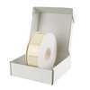 MEEDEE Ivory Grosgrain Ribbon 1-1/2 Inch Grosgrain Hair Ribbon 50
