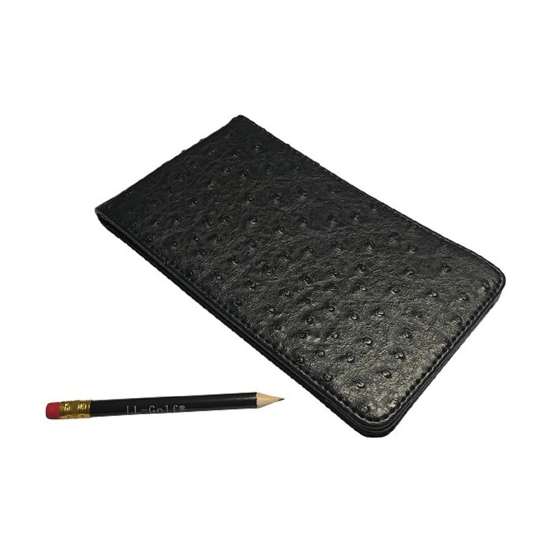 LL-Golf ® Elegant Golf Scorecard Holder with Pen and Pad,