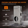 Scotte Cigar Lighter, Torch Lighter 4 Jet Flame, Refillable Butane