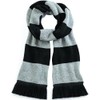 Beechfield Stadium Scarf Unisex Adult, Royal Blue/White, One size