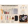 Guitar Repair Tool Kit for String Instrument Maintenance – 26-Piece