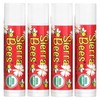 Sierra Bees, Organic Lip Balm, Pomegranate, 4 Pack, 0.15 Oz