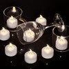 LED Tea Light Candles with Remote Control,Flickering Flameless Candle,Long Lasting