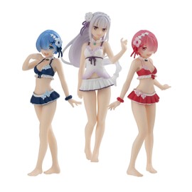 Gashapon Re Zero Starting Life in Another World Gasha Portraits (Set of 3)