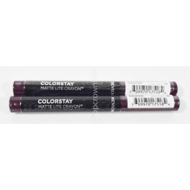 Revlon 2 Revlon ColorStay Matte Lite Crayon For Lips #012 ON CLOUD WINE