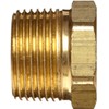 Anderson Metals-06110-1604 Brass Pipe Fitting, Hex Bushing, 1" Male Pipe