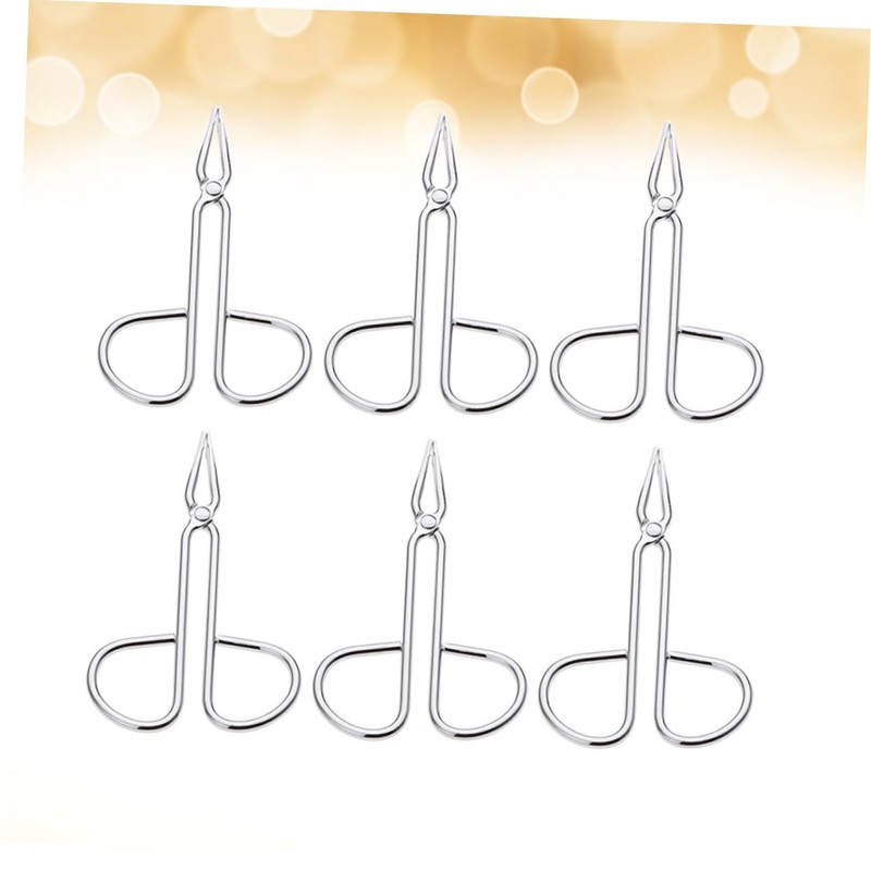 VICASKY 1set Stainless Steel Eyebrow Tweezers Tools for Makeup and
