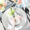 A · HOUSEWARE Black Silverware Royal Flatware Set for 4