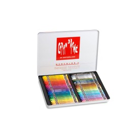 Creative Art Materials Caran D'ache Neocolor Ii Water Soluble Wax Pastel Set 40/Pk